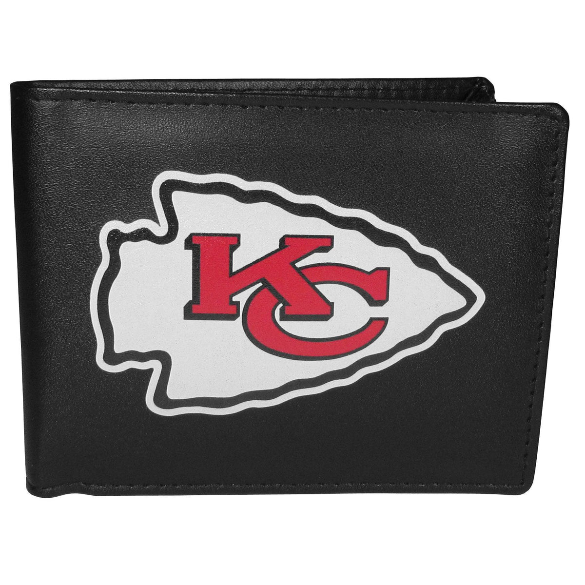 Kansas City Chiefs Bi-fold Wallet Large Logo - Flyclothing LLC