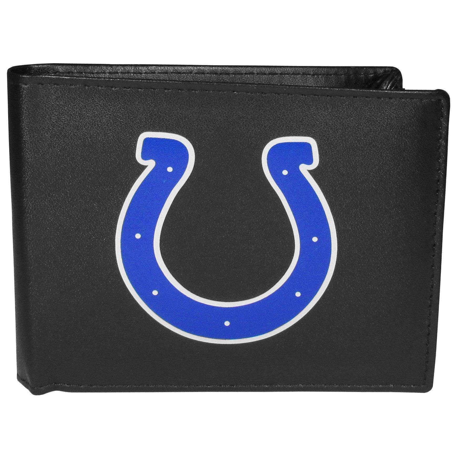 Indianapolis Colts Bi-fold Wallet Large Logo - Siskiyou Buckle - Flyclothing LLC