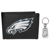 Philadelphia Eagles Bi-fold Wallet & Steel Key Chain - Siskiyou Buckle
