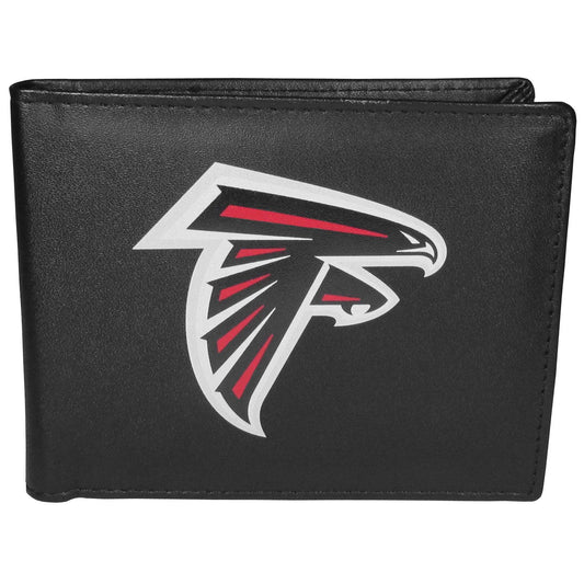 Atlanta Falcons Bi-fold Wallet Large Logo - Flyclothing LLC