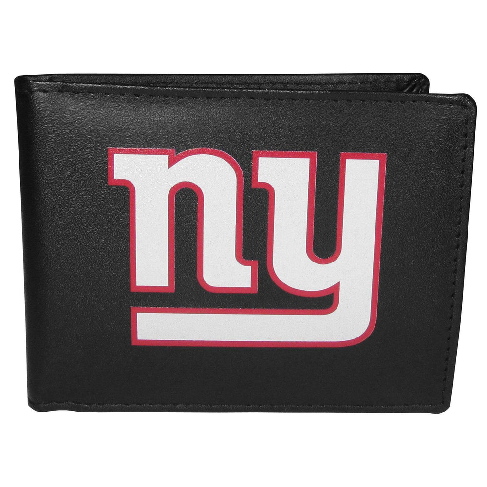 New York Giants Bi-fold Wallet Large Logo - Siskiyou Buckle