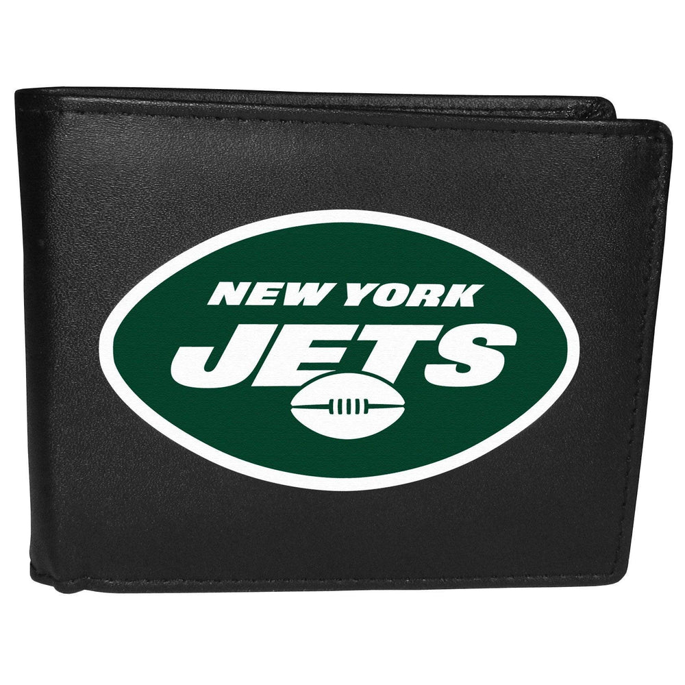 New York Jets Bi-fold Wallet Large Logo - Siskiyou Buckle