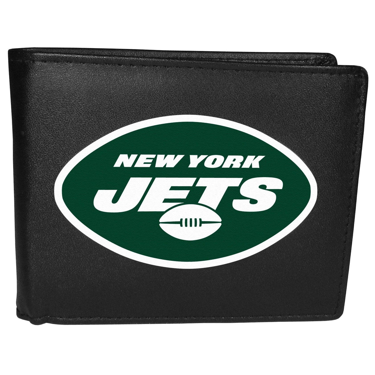 New York Jets Bi-fold Wallet Large Logo - Flyclothing LLC