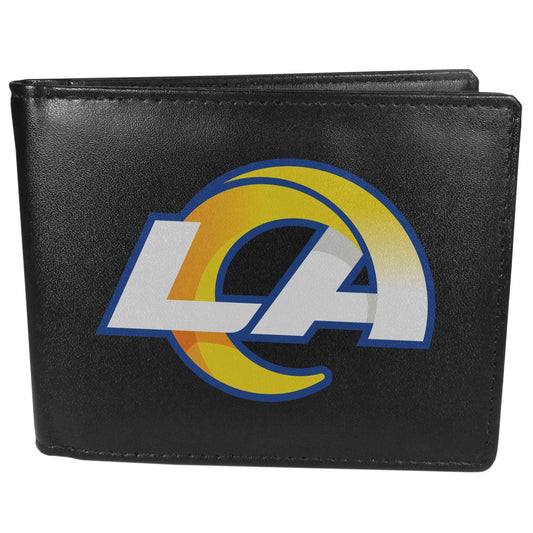 Los Angeles Rams Bi-fold Wallet Large Logo - Siskiyou Buckle