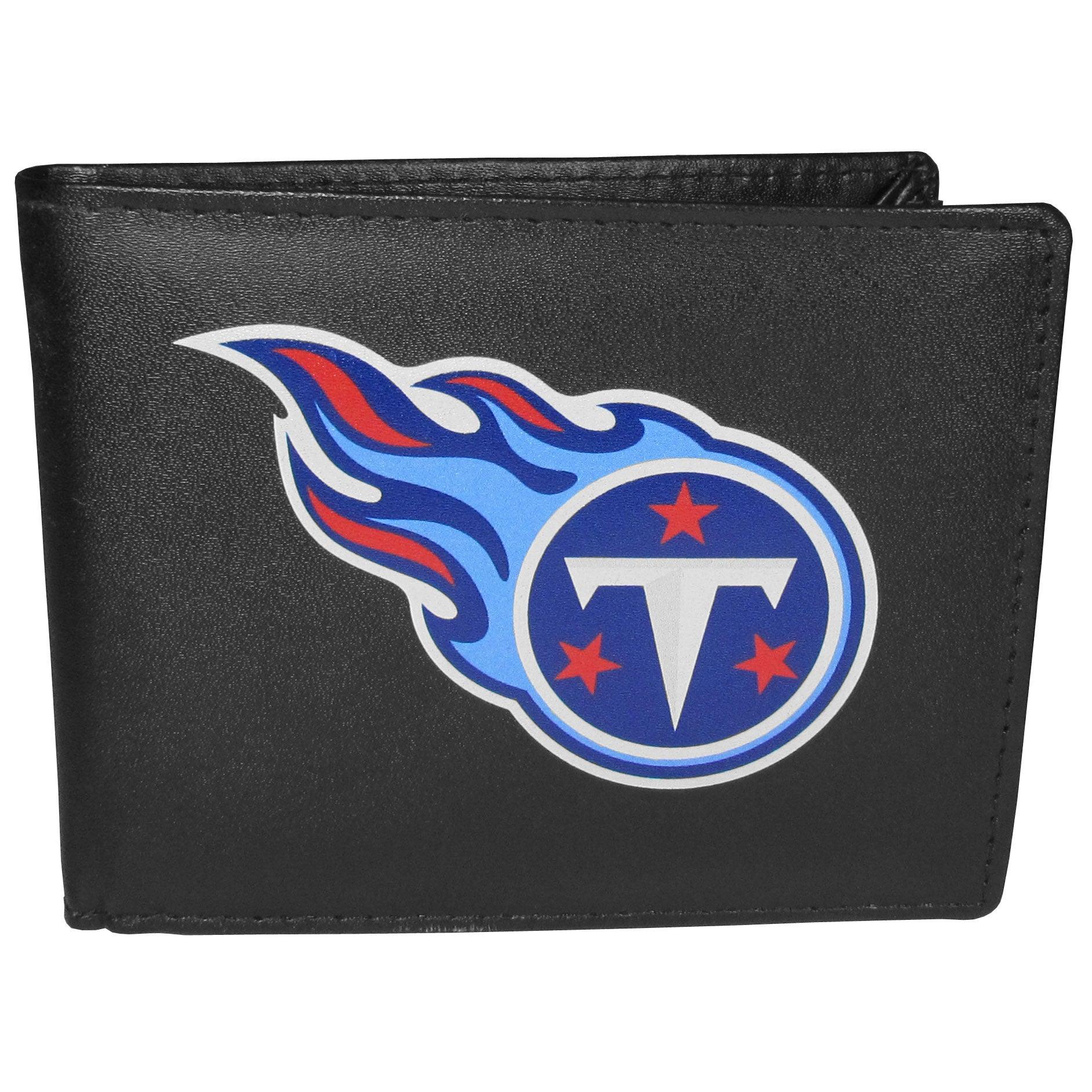 Tennessee Titans Bi-fold Wallet Large Logo - Flyclothing LLC