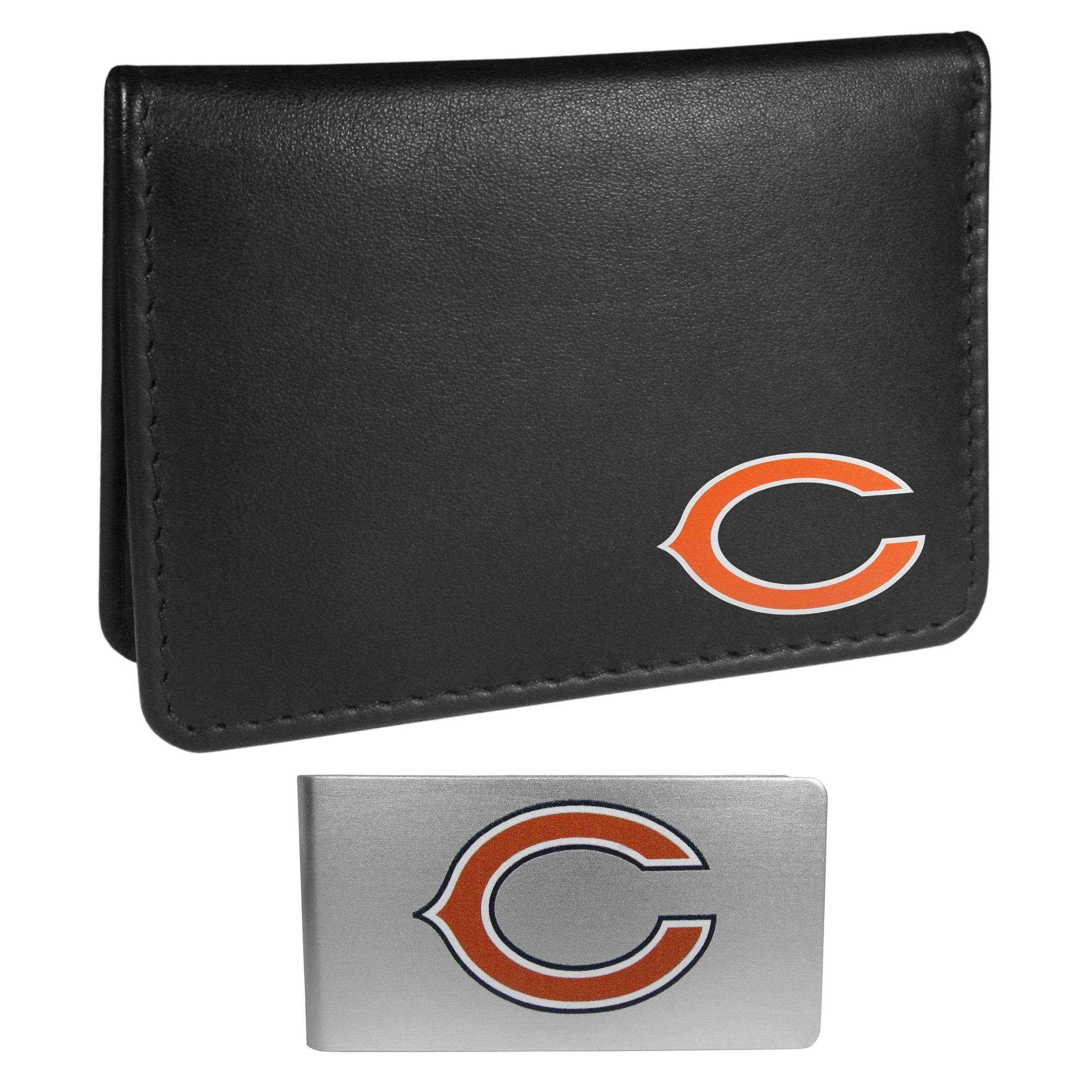 Chicago Bears Weekend Bi-fold Wallet & Money Clip - Siskiyou Buckle