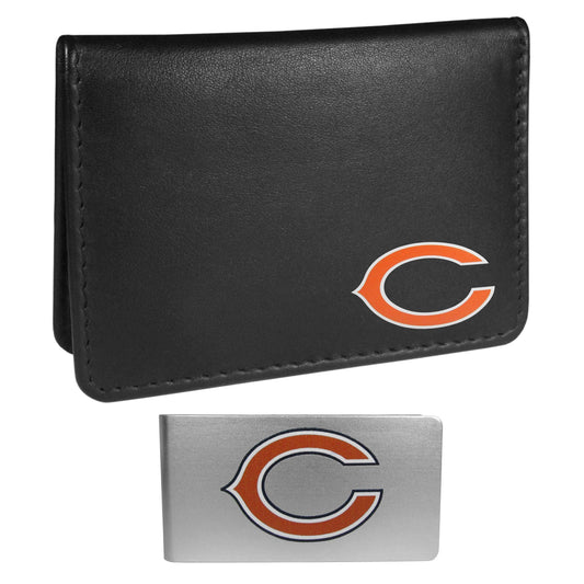 Chicago Bears Weekend Bi-fold Wallet & Money Clip - Siskiyou Buckle