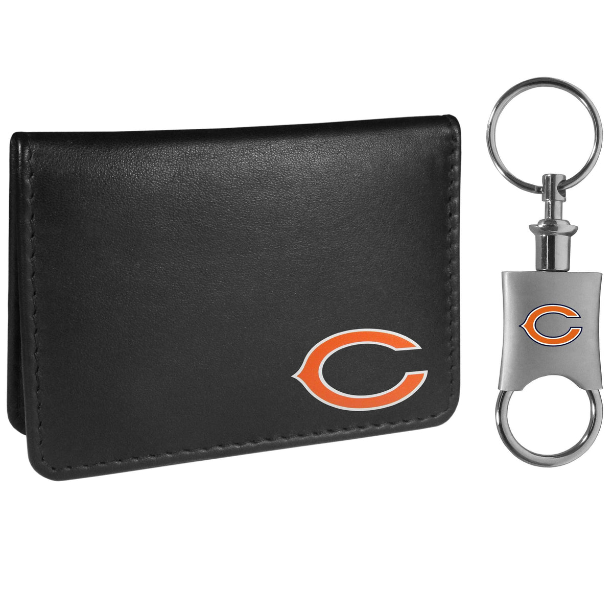 Chicago Bears Weekend Bi-fold Wallet & Valet Key Chain - Flyclothing LLC
