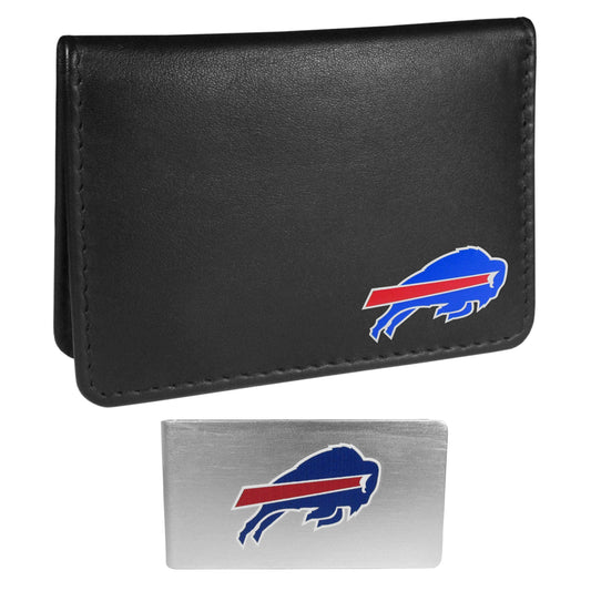 Buffalo Bills Weekend Bi-fold Wallet & Money Clip - Siskiyou Buckle