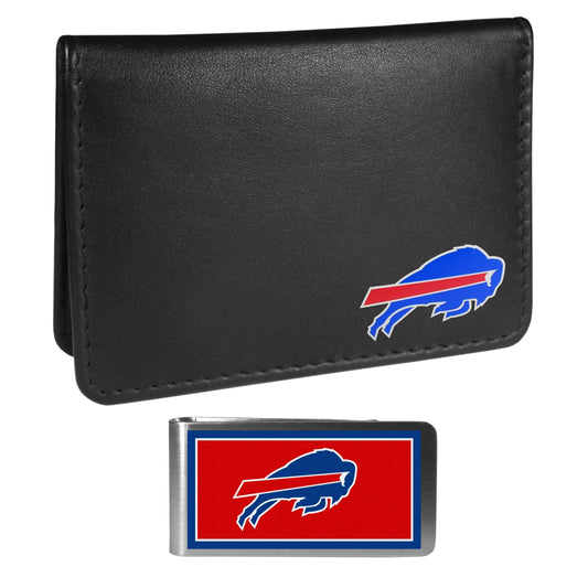 Buffalo Bills Weekend Bi-fold Wallet & Color Money Clip - Siskiyou Buckle