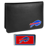 Buffalo Bills Weekend Bi-fold Wallet & Color Money Clip - Siskiyou Buckle