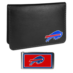 Buffalo Bills Weekend Bi-fold Wallet & Color Money Clip - Siskiyou Buckle
