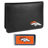 Denver Broncos Weekend Bi-fold Wallet & Color Money Clip - Siskiyou Buckle