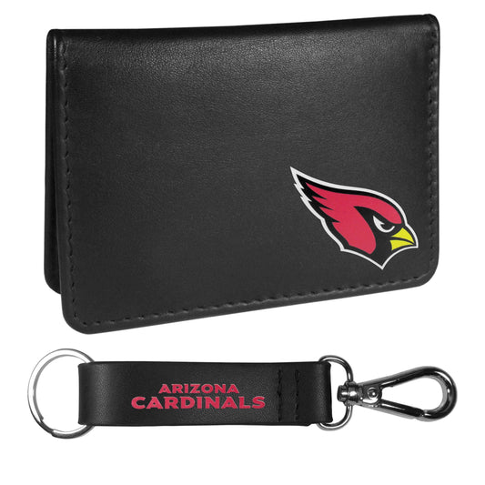 Arizona Cardinals Weekend Bi-fold Wallet & Strap Key Chain - Siskiyou Buckle