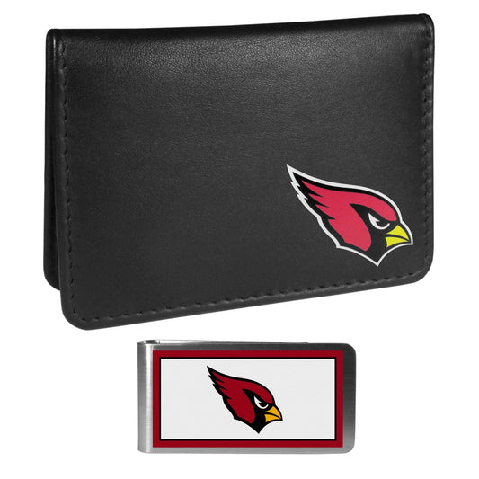 Arizona Cardinals Weekend Bi-fold Wallet & Color Money Clip - Siskiyou Buckle