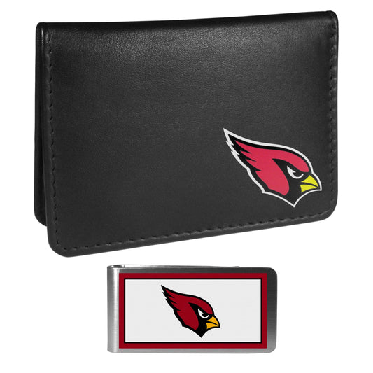Arizona Cardinals Weekend Bi-fold Wallet & Color Money Clip - Flyclothing LLC