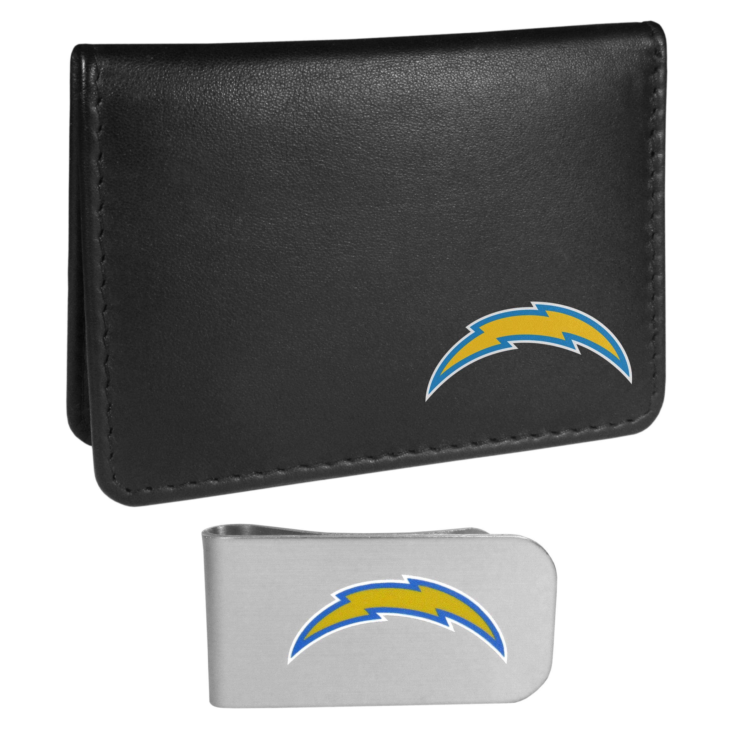 Los Angeles Chargers Weekend Bi-fold Wallet & Money Clip - Siskiyou Buckle