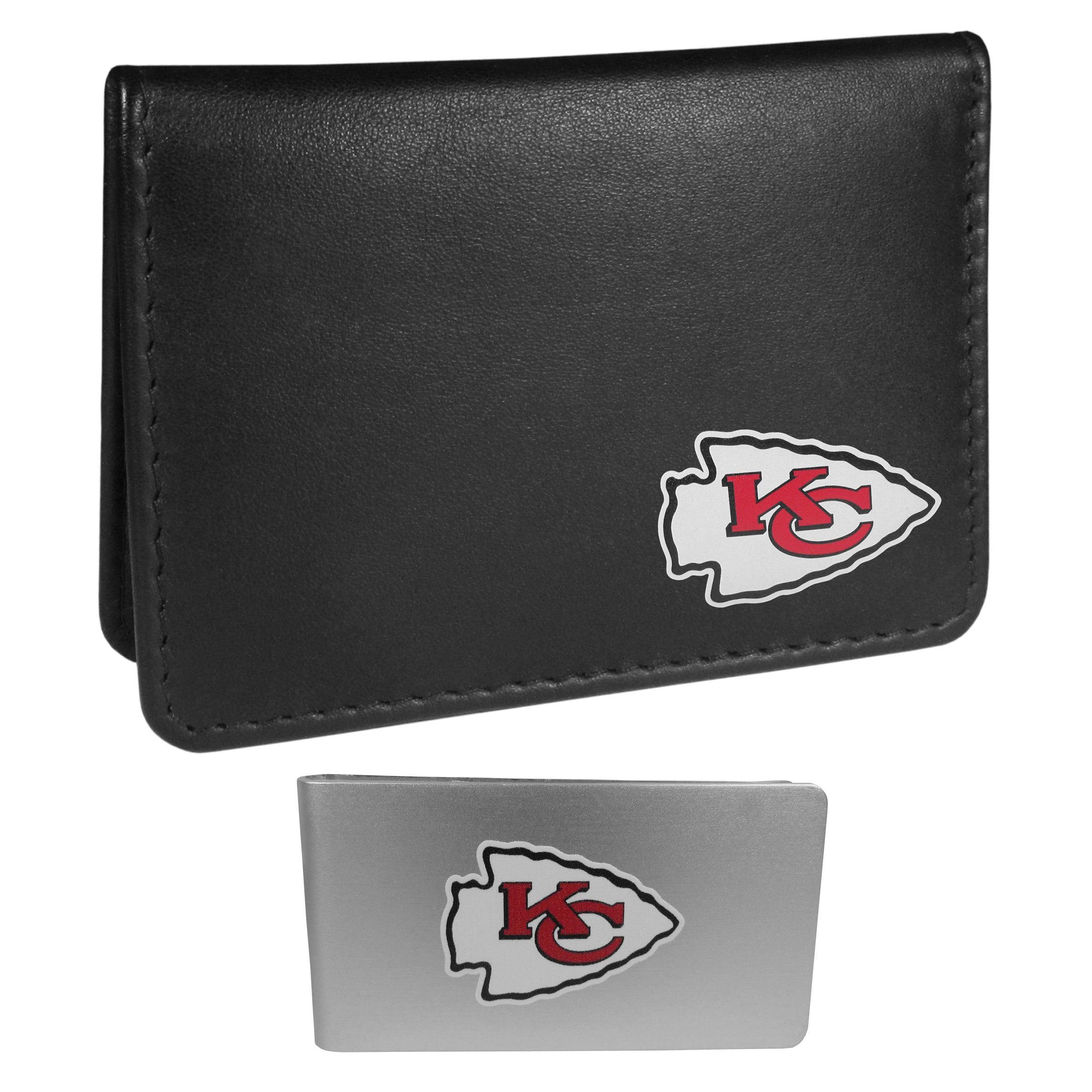 Kansas City Chiefs Weekend Bi-fold Wallet & Money Clip - Kansas City Chiefs