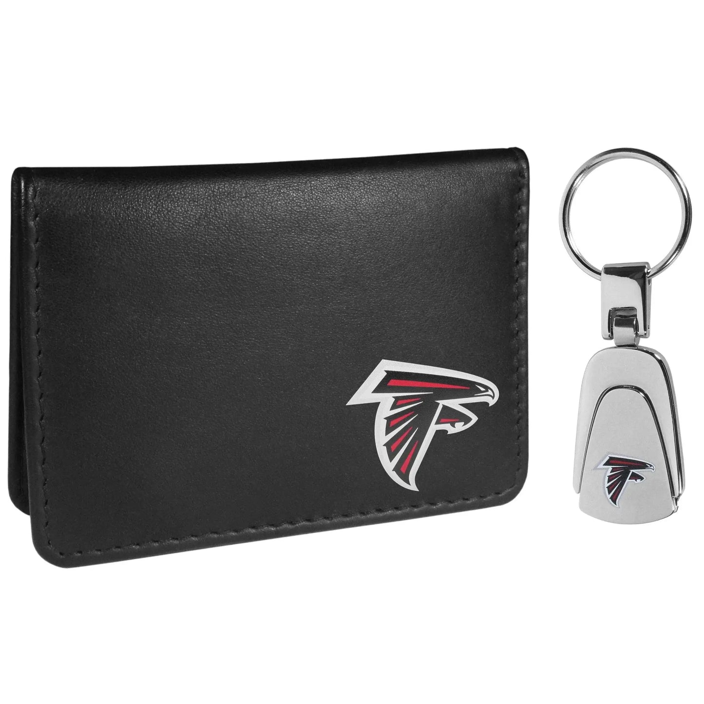 Atlanta Falcons Weekend Bi-fold Wallet & Steel Key Chain - Siskiyou Buckle - Flyclothing LLC