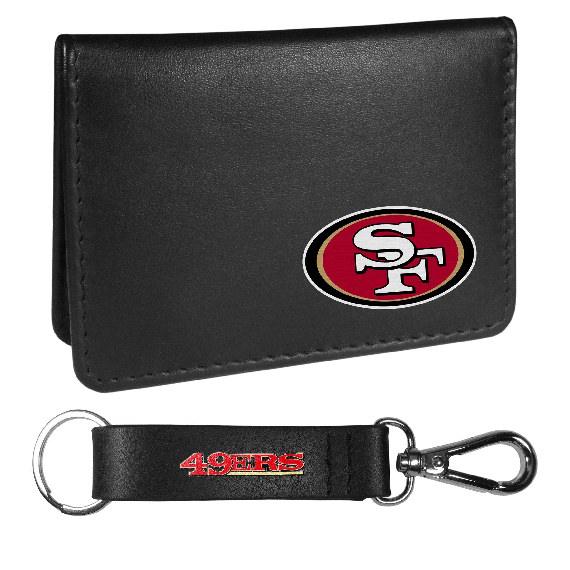 San Francisco 49ers Weekend Bi-fold Wallet & Strap Key Chain - Siskiyou Buckle