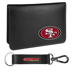 San Francisco 49ers Weekend Bi-fold Wallet & Strap Key Chain - Siskiyou Buckle