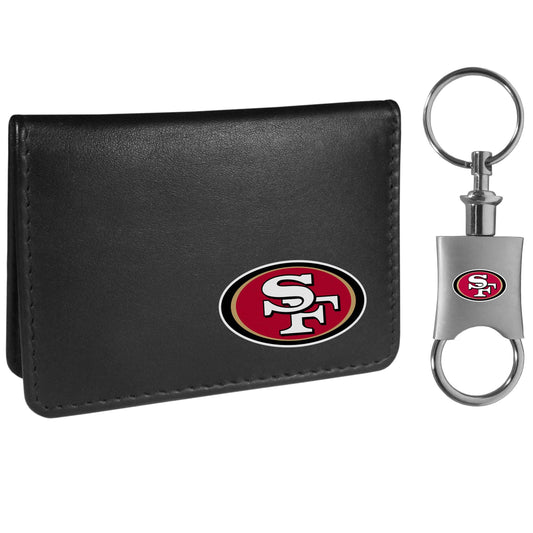 San Francisco 49ers Weekend Bi-fold Wallet & Valet Key Chain - Flyclothing LLC