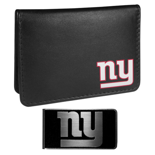 New York Giants Weekend Bi-fold Wallet & Black Money Clip - Flyclothing LLC