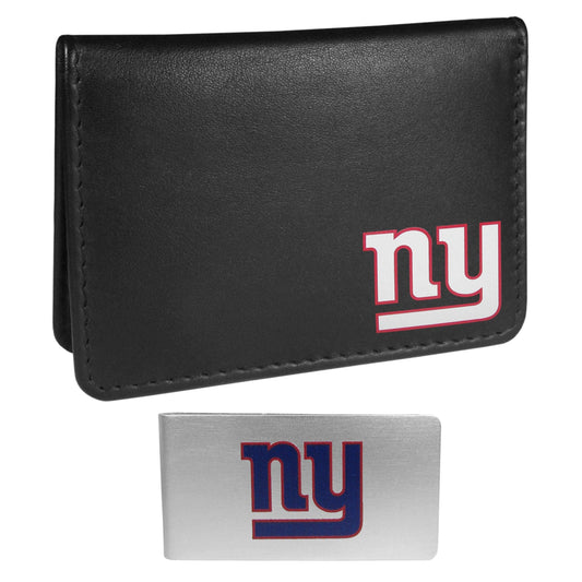 New York Giants Weekend Bi-fold Wallet & Money Clip - Siskiyou Buckle