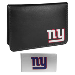 New York Giants Weekend Bi-fold Wallet & Money Clip - Siskiyou Buckle