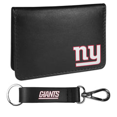 New York Giants Weekend Bi-fold Wallet & Strap Key Chain - Flyclothing LLC