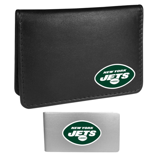 New York Jets Weekend Bi-fold Wallet & Money Clip - Siskiyou Buckle