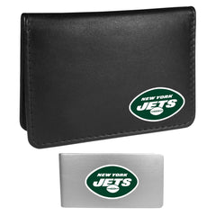New York Jets Weekend Bi-fold Wallet & Money Clip - Siskiyou Buckle