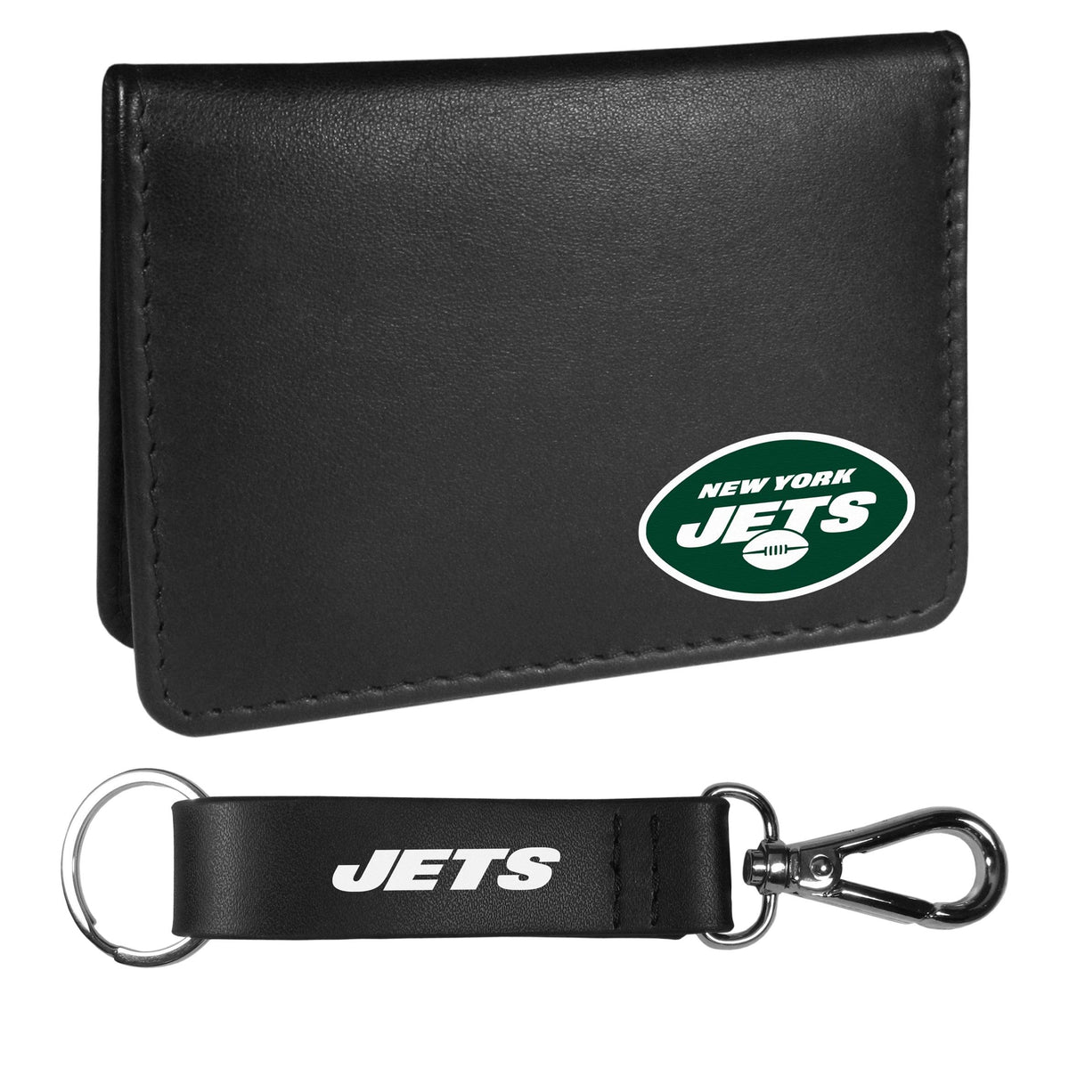 New York Jets Weekend Bi-fold Wallet & Strap Key Chain - Flyclothing LLC