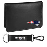 New England Patriots Weekend Bi-fold Wallet & Strap Key Chain - Siskiyou Buckle