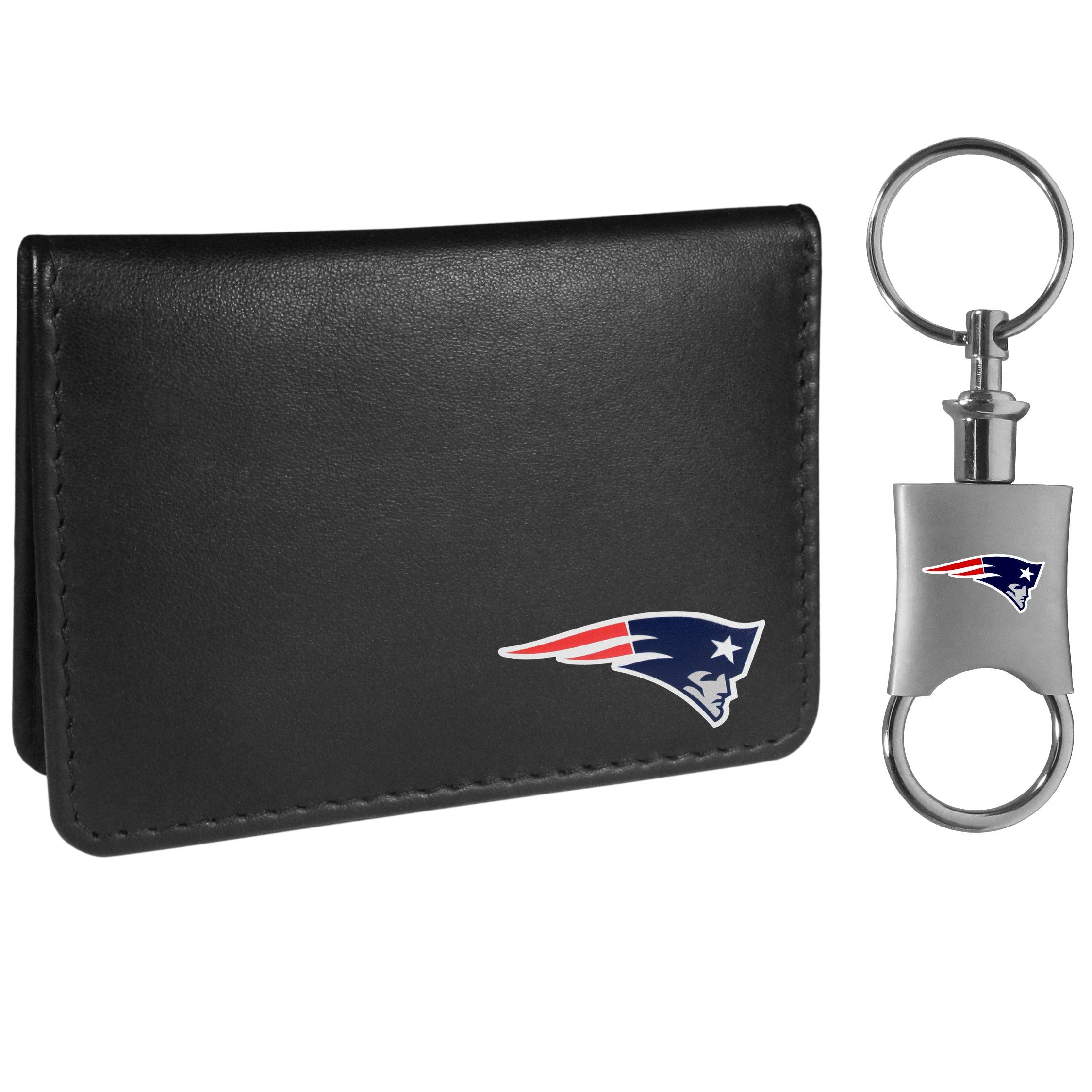 New England Patriots Weekend Bi-fold Wallet & Valet Key Chain - Flyclothing LLC