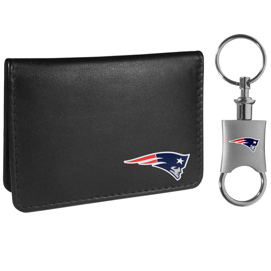 New England Patriots Weekend Bi-fold Wallet & Valet Key Chain - Flyclothing LLC