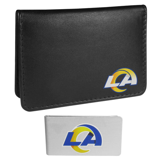 Los Angeles Rams Weekend Bi-fold Wallet & Money Clip - Siskiyou Buckle