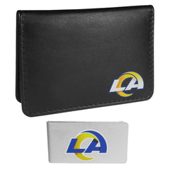 Los Angeles Rams Weekend Bi-fold Wallet & Money Clip - Siskiyou Buckle