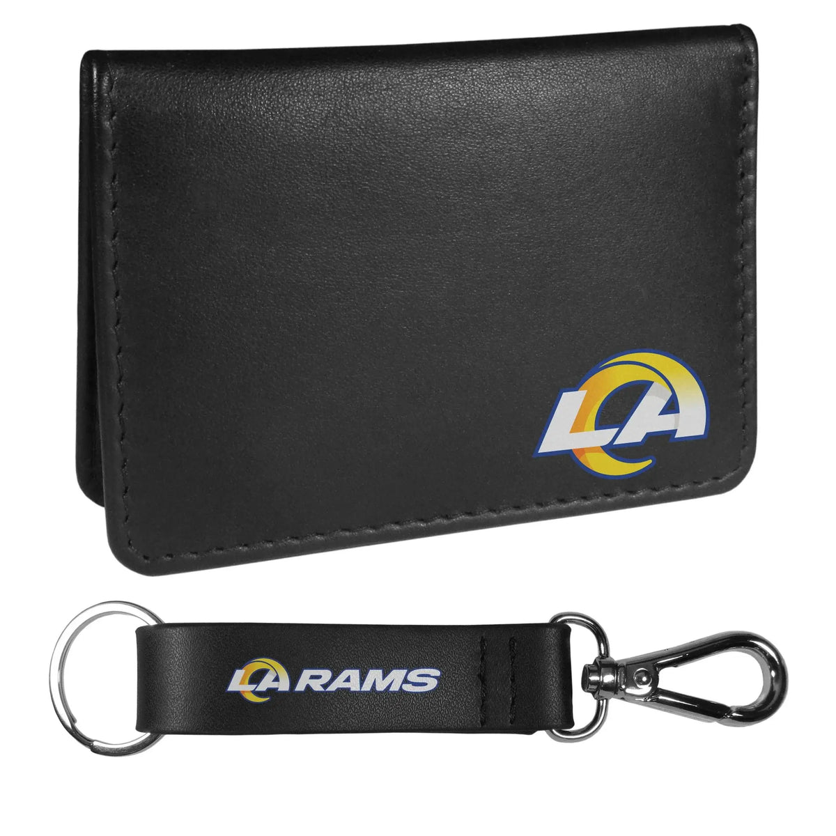 Los Angeles Rams Weekend Bi-fold Wallet & Strap Key Chain - Siskiyou Buckle - Flyclothing LLC