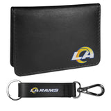 Los Angeles Rams Weekend Bi-fold Wallet & Strap Key Chain - Siskiyou Buckle