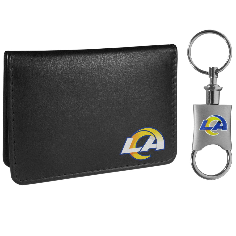 Los Angeles Rams Weekend Bi-fold Wallet & Valet Key Chain - Siskiyou Buckle - Flyclothing LLC