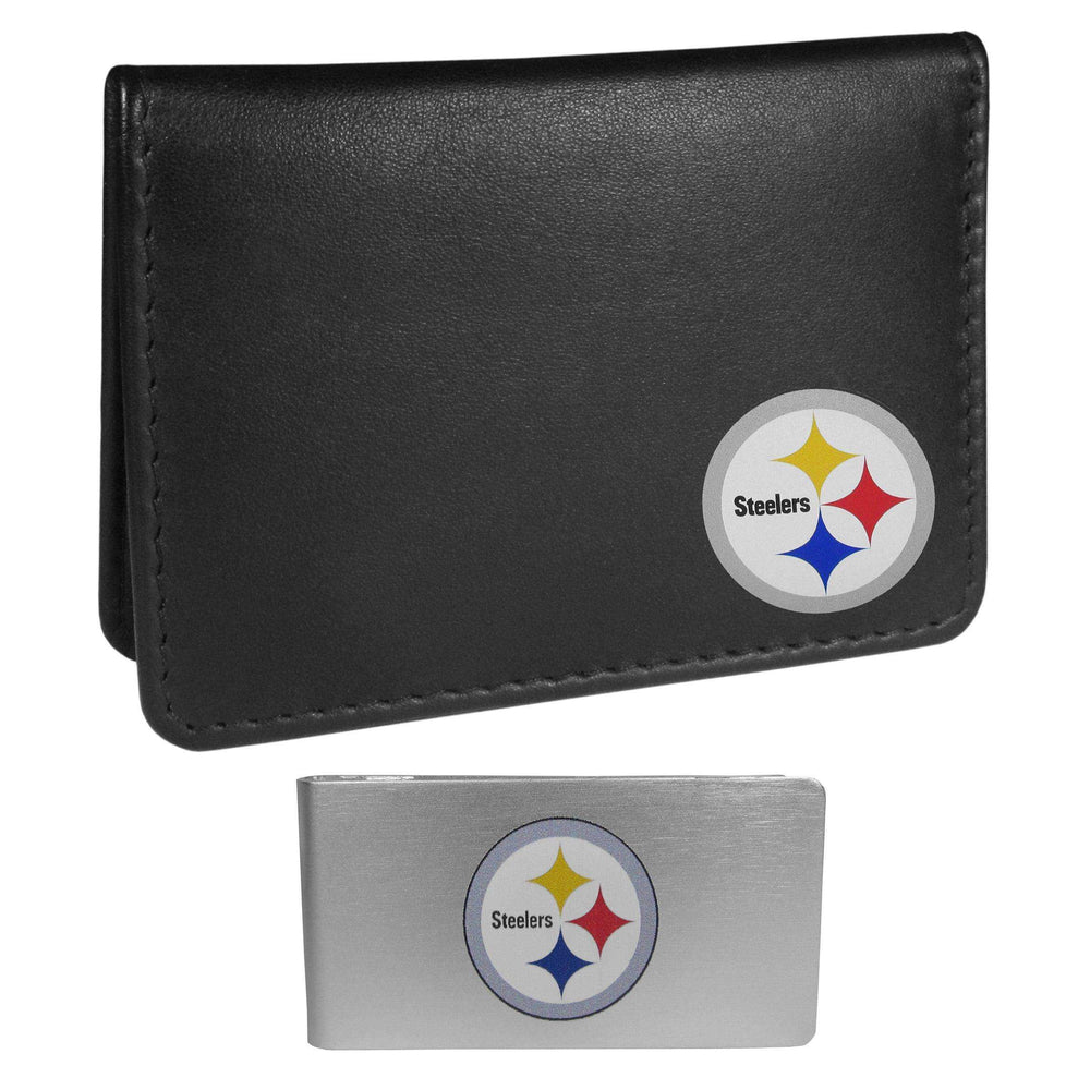 Pittsburgh Steelers Weekend Bi-fold Wallet & Money Clip - Siskiyou Buckle - Flyclothing LLC