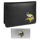 Minnesota Vikings Weekend Bi-fold Wallet & Money Clip - Siskiyou Buckle
