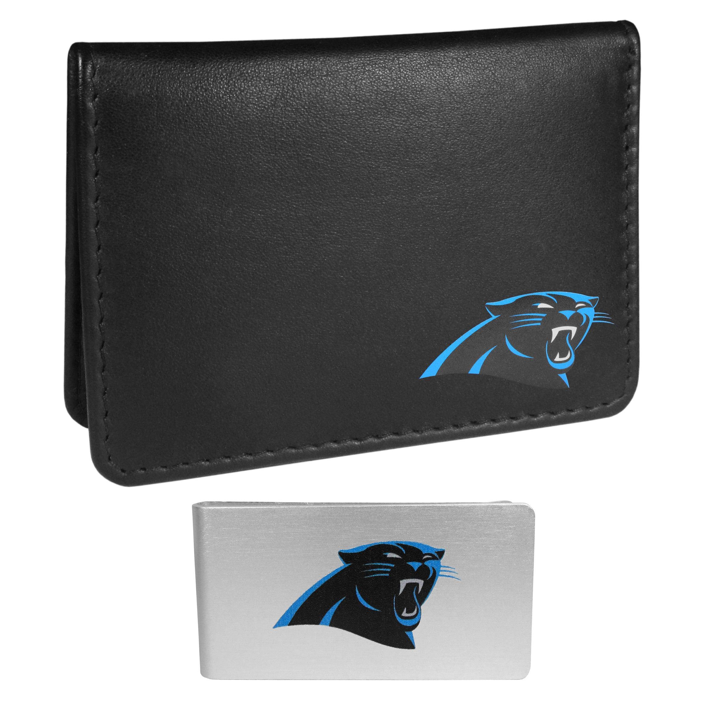 Carolina Panthers Weekend Bi-fold Wallet & Money Clip - Siskiyou Buckle