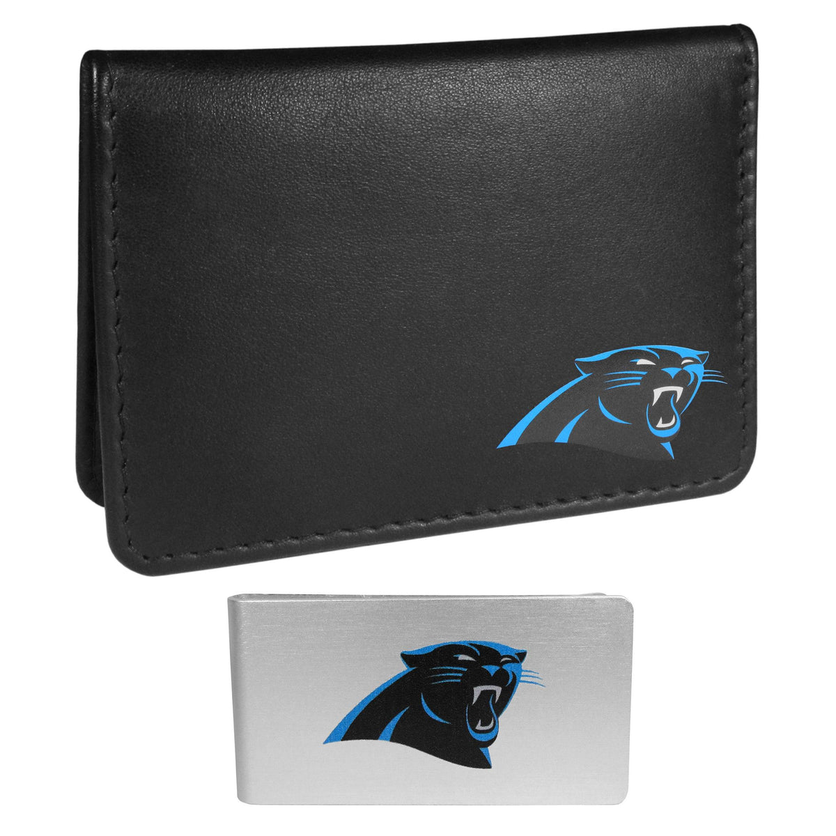 Carolina Panthers Weekend Bi-fold Wallet & Money Clip - Flyclothing LLC