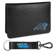 Carolina Panthers Weekend Bi-fold Wallet & Strap Key Chain - Siskiyou Buckle
