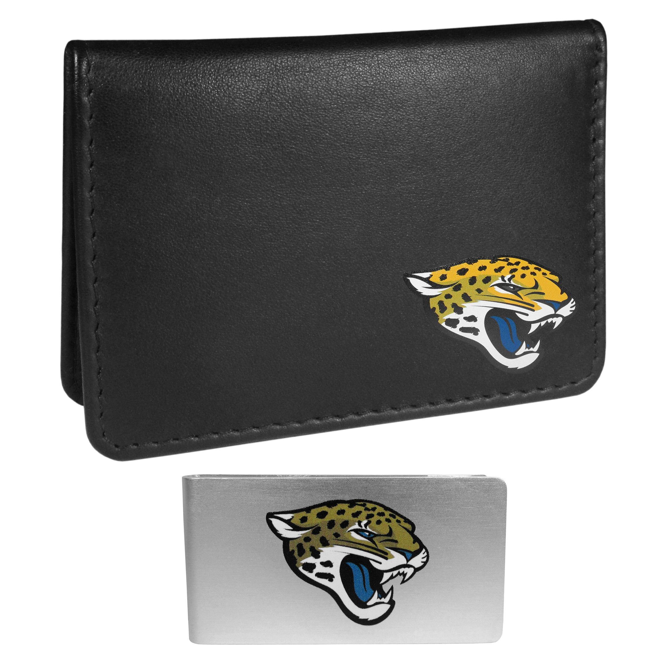 Jacksonville Jaguars Weekend Bi-fold Wallet & Money Clip - Siskiyou Buckle