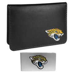 Jacksonville Jaguars Weekend Bi-fold Wallet & Money Clip - Siskiyou Buckle