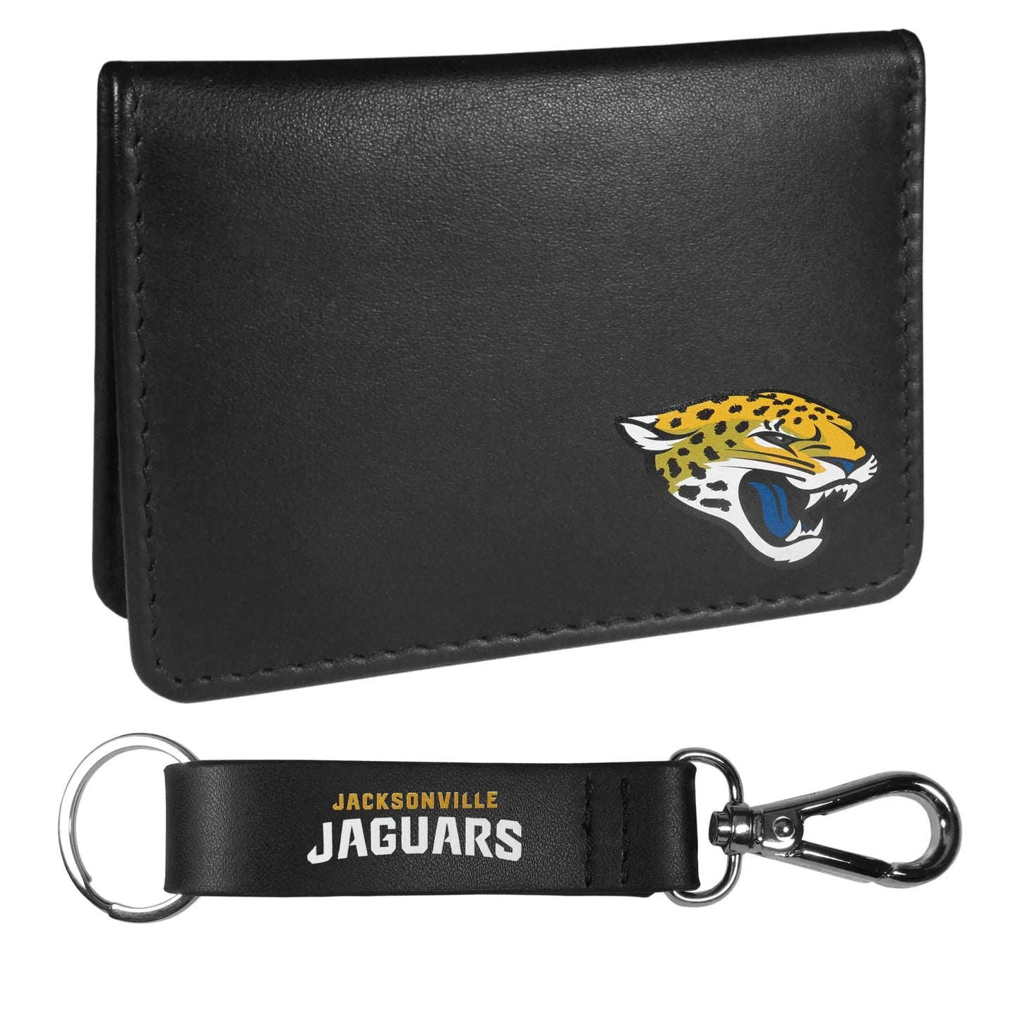Jacksonville Jaguars Weekend Bi-fold Wallet & Strap Key Chain - Siskiyou Buckle - Flyclothing LLC