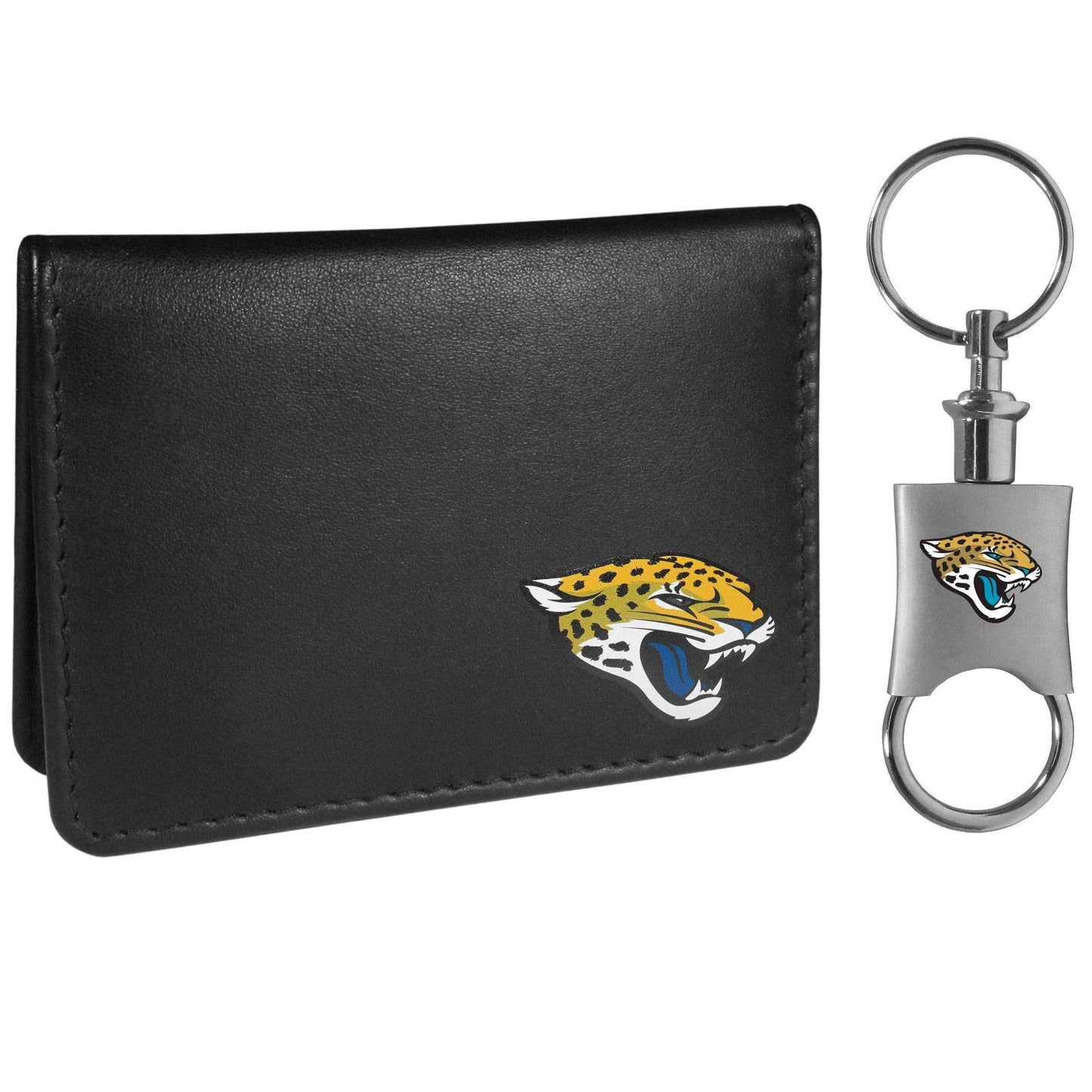 Jacksonville Jaguars Weekend Bi-fold Wallet & Valet Key Chain - Siskiyou Buckle - Flyclothing LLC